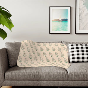 Cozy Daisy Sherpa Blanket - Two Colors Throw - Dipaliz - Blankets