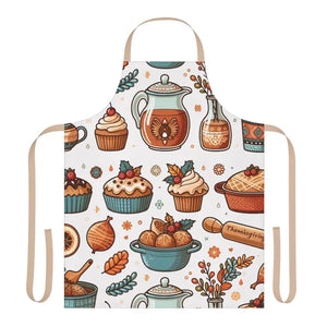 Vibrant Chef’s Apron - Tie-back Closure for Kitchen Pros - Dipaliz - one Size / Beige