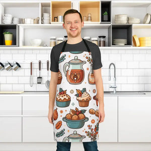 Vibrant Chef’s Apron with Tie-back Closure - Dipaliz - one Size / Black - Aprons
