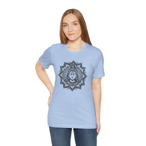Soft Unisex Jersey Shiva Meditation Tee - Dipaliz - T-shirts