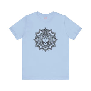 Soft Unisex Jersey Shiva Meditation Tee - Dipaliz - T-shirts