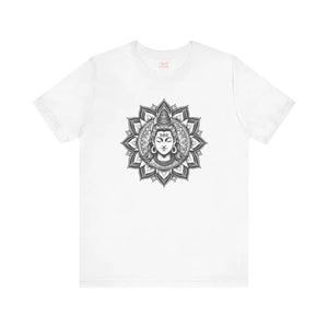 Soft Unisex Jersey Shiva Meditation Tee - Dipaliz - T-shirts