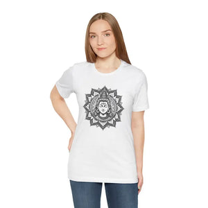 Shiva Meditation Unisex Jersey Short Sleeve Tee - Dipaliz - White / s - T-shirts