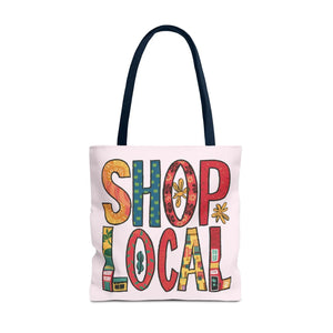 Chic Aop Tote Bag - Vibrant All Over Print Fashion - Dipaliz - Shopping Totes