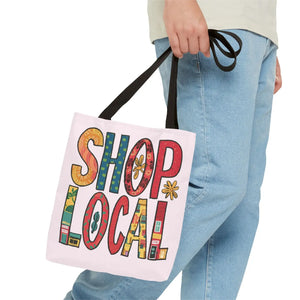 Chic Aop Tote Bag - Vibrant All Over Print Fashion - Dipaliz - Shopping Totes