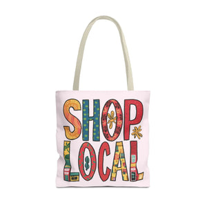 Chic Aop Tote Bag - Vibrant All Over Print Fashion - Dipaliz - Shopping Totes