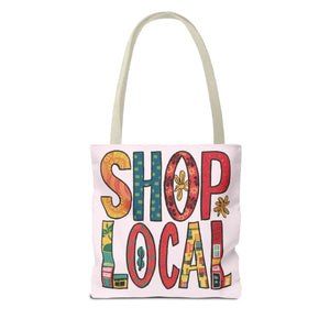 Chic Aop Tote Bag - Vibrant All Over Print Fashion - Dipaliz - Shopping Totes