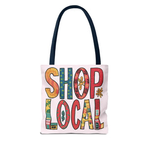 Chic Aop Tote Bag - Vibrant All Over Print Fashion - Dipaliz - Shopping Totes