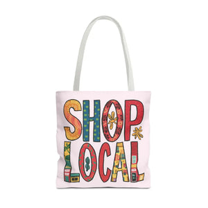 Chic Aop Tote Bag - Vibrant All Over Print Fashion - Dipaliz - Shopping Totes