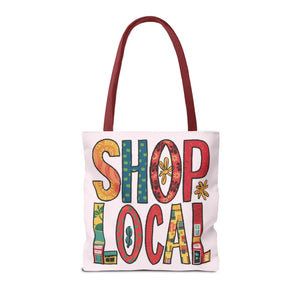 Chic Aop Tote Bag - Vibrant All Over Print Fashion - Dipaliz - Shopping Totes