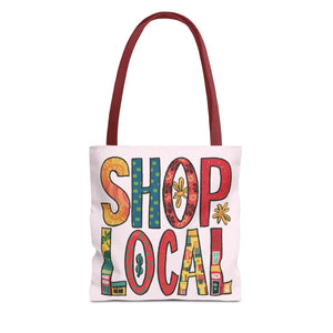 Chic Aop Tote Bag - Vibrant All Over Print Fashion - Dipaliz - Shopping Totes