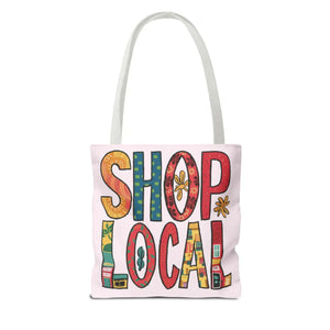 Chic Aop Tote Bag - Vibrant All Over Print Fashion - Dipaliz - Shopping Totes