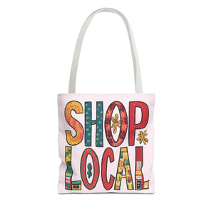 Chic Aop Tote Bag - Vibrant All Over Print Fashion - Dipaliz - Shopping Totes