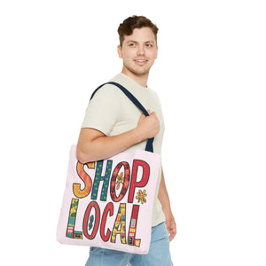 Chic Aop Tote Bag - Vibrant All Over Print Fashion - Dipaliz - Shopping Totes