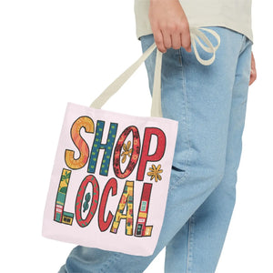 Chic Aop Tote Bag - Vibrant All Over Print Fashion - Dipaliz - Shopping Totes