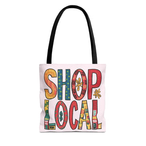 Chic Aop Tote Bag - Vibrant All Over Print Fashion - Dipaliz - Shopping Totes