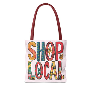 Chic Aop Tote Bag - Vibrant All Over Print Fashion - Dipaliz - Shopping Totes