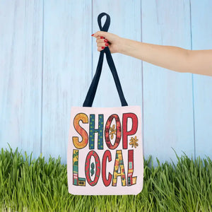 Aop Tote Bag - Versatile Chic Everyday Style - Dipaliz - 13’’ × / Navy - Shopping Totes