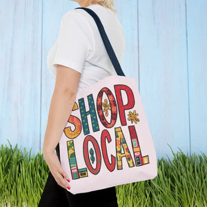 Aop Tote Bag - Versatile Chic Everyday Style - Dipaliz - 16’’ × / Navy - Shopping Totes