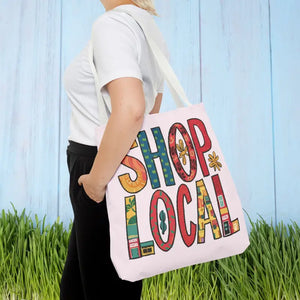 Aop Tote Bag - Versatile Chic Everyday Style - Dipaliz - 18’’ × / White - Shopping Totes