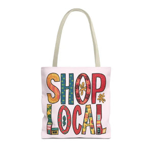 Aop Tote Bag - Versatile Chic Everyday Style - Dipaliz - Shopping Totes