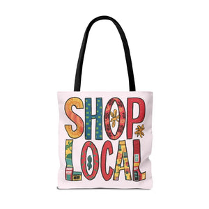 Aop Tote Bag - Versatile Chic Everyday Style - Dipaliz - Shopping Totes