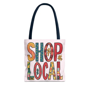 Aop Tote Bag - Versatile Chic Everyday Style - Dipaliz - Shopping Totes