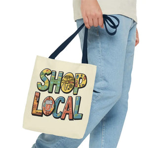 Tote Bag Shop Local Shopping Style Dipaliz Fashion Essential - Totes