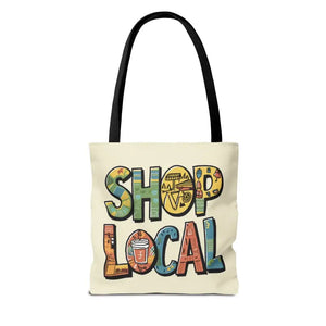 Tote Bag Shop Local Shopping Style Dipaliz Fashion Essential - Totes