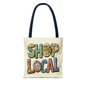 Tote Bag Shop Local Shopping Style Dipaliz Fashion Essential - Totes