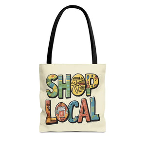 Tote Bag Shop Local Shopping Style Dipaliz Fashion Essential - Totes