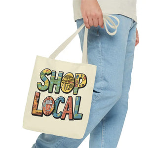 Tote Bag Shop Local Shopping Style Dipaliz Fashion Essential - Totes