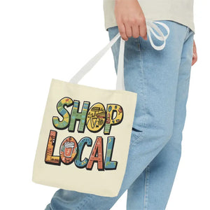 Tote Bag Shop Local Shopping Style Dipaliz Fashion Essential - Totes