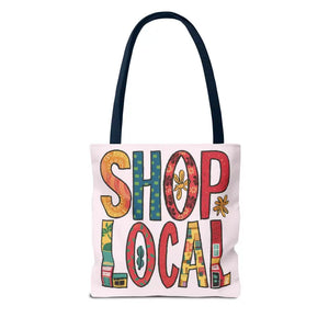 Aop Tote Bag - Versatile Chic Everyday Style - Dipaliz - Shopping Totes