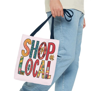 Aop Tote Bag - Versatile Chic Everyday Style - Dipaliz - Shopping Totes