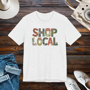 Cozy Unisex Jersey Short Sleeve Tee - Shop Local Style - Dipaliz - Ash / Xs - T-shirts
