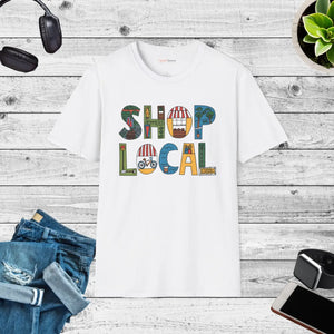 Soft Unisex Softstyle Tee - Rock Local Vibes - Dipaliz - T-shirts