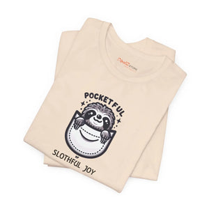 Soft Jersey Short Sleeve Tee - Sloth Expedition - Dipaliz - T-shirts