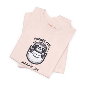 Soft Jersey Short Sleeve Tee - Sloth Expedition - Dipaliz - T-shirts