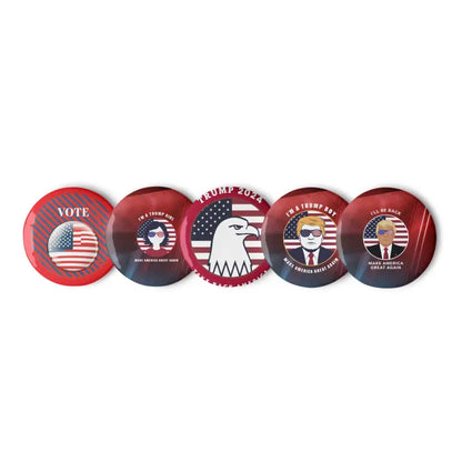 Show your Spirit with Premium Trump Pin Button Collection - 2.25″ Accessories