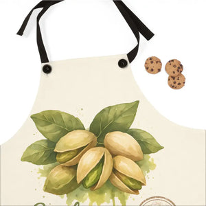 Treasure Pistachio Apron - Premium Sicilian Artisan Cooking Gear - Dipaliz - one Size - Aprons
