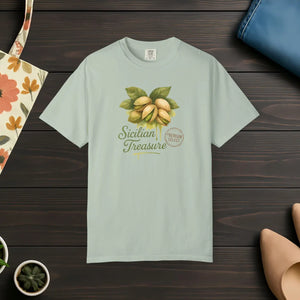 Vibrant Botanical Print Shirt - Sicilian Treasure - Dipaliz - T-shirts