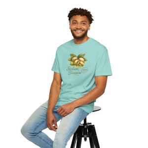 Vibrant Botanical Print Shirt - Sicilian Treasure - Dipaliz - T-shirts