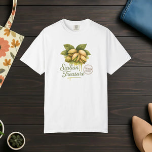 Vibrant Botanical Print Shirt - Sicilian Treasure - Dipaliz - T-shirts