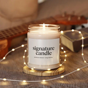 Scented Soy Candle Sea Salt Christmas Warmth Glow Dipaliz - Candles