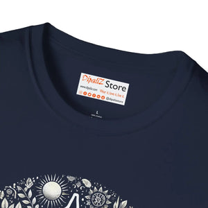 Zen Yoga Pose Unisex Softstyle Tee - Soft Cotton - Dipaliz - T-shirts
