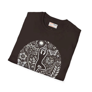 Zen Yoga Pose Unisex Softstyle Tee - Soft Cotton - Dipaliz - T-shirts