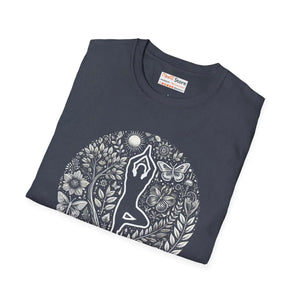 Zen Yoga Pose Unisex Softstyle Tee - Soft Cotton - Dipaliz - T-shirts