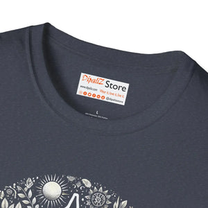 Zen Yoga Pose Unisex Softstyle Tee - Soft Cotton - Dipaliz - T-shirts
