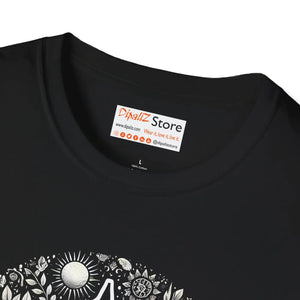 Zen Yoga Pose Unisex Softstyle Tee - Soft Cotton - Dipaliz - T-shirts